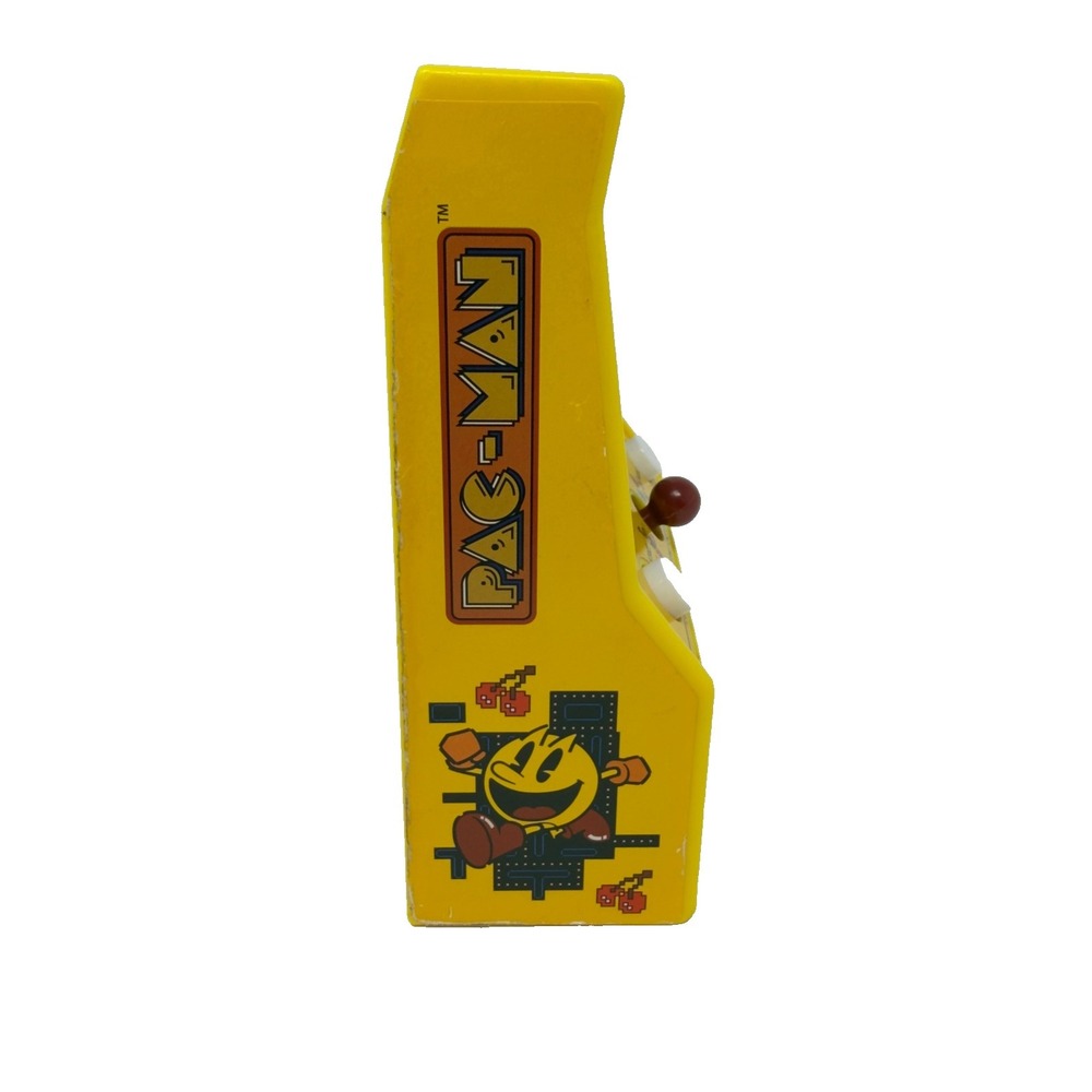 Pac-Man Mini Arcade Game Basic Fun Retro LCD Handheld Tested Working Yellow - Picture 6 of 7